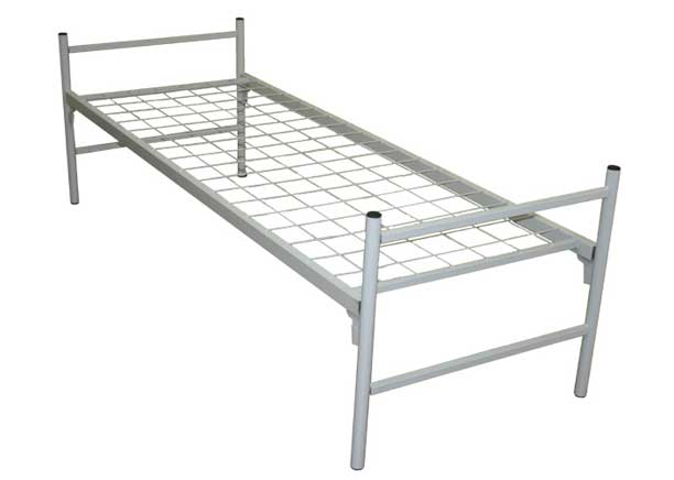 Кровать металлическая 1-ярусная без усиления(800 мм)